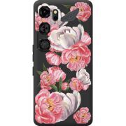 Прозорий чохол BoxFace Nubia Neo 5 GT 5G Peony Watercolor Style