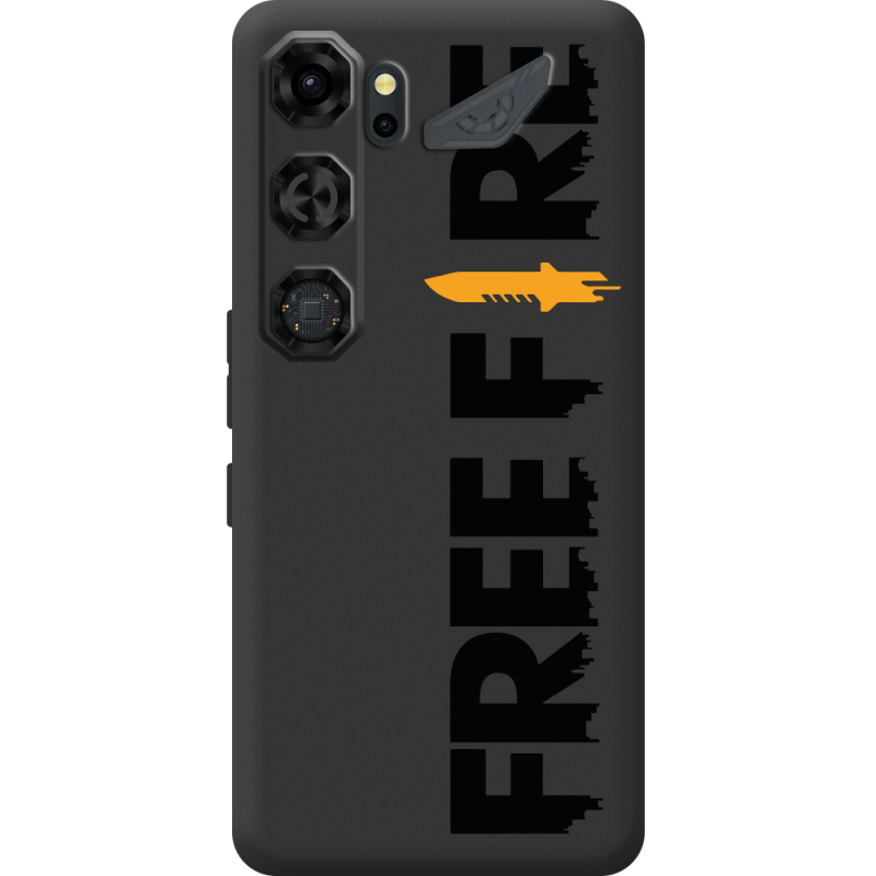 Прозорий чохол BoxFace Nubia Neo 5 GT 5G Free Fire Black Logo
