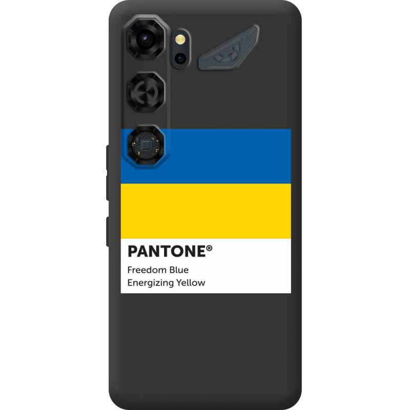 Прозорий чохол BoxFace Nubia Neo 5 GT 5G Pantone вільний синій