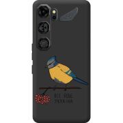 Прозорий чохол BoxFace Nubia Neo 5 GT 5G Синиця і калина