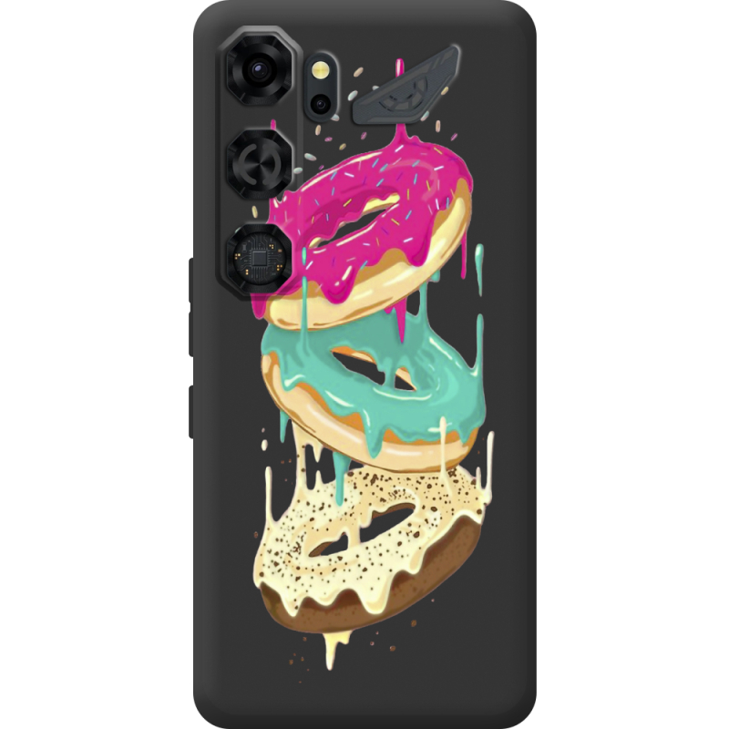 Прозорий чохол BoxFace Nubia Neo 5 GT 5G Donuts