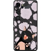 Прозорий чохол BoxFace Nubia Neo 5 GT 5G Meow