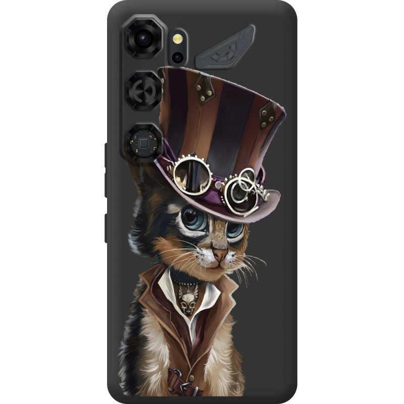 Прозорий чохол BoxFace Nubia Neo 5 GT 5G Steampunk Cat