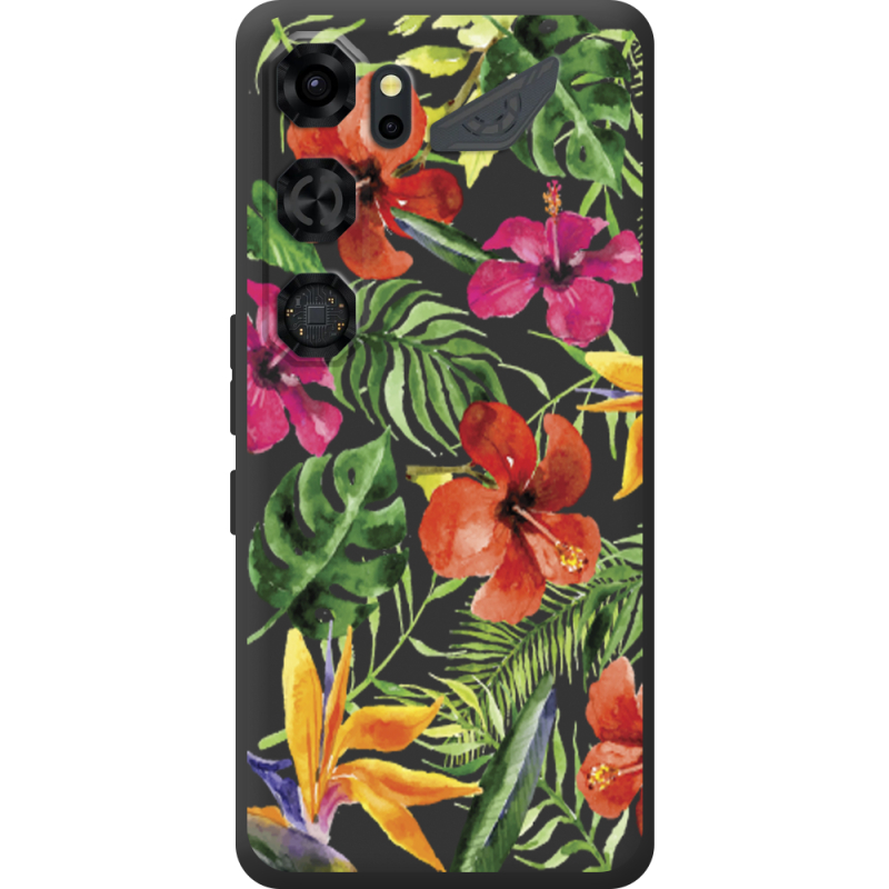 Прозорий чохол BoxFace Nubia Neo 5 GT 5G Tropical Flowers