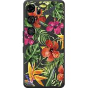 Прозорий чохол BoxFace Nubia Neo 5 GT 5G Tropical Flowers