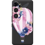 Чохол зі стразами Nubia Neo 5 GT 5G Pink Air Baloon