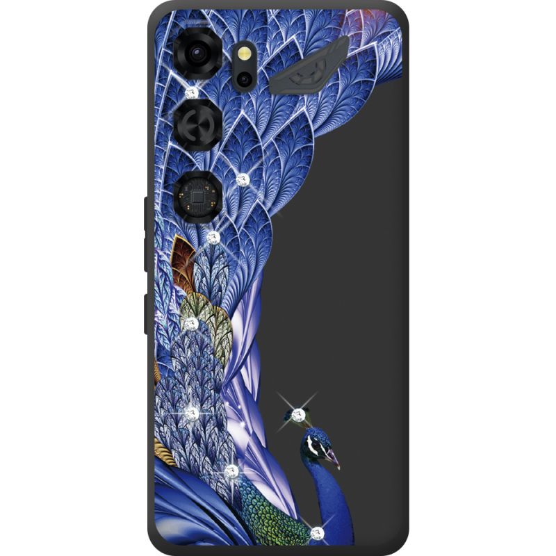 Чохол зі стразами Nubia Neo 5 GT 5G Peafowl