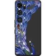 Чохол зі стразами Nubia Neo 5 GT 5G Peafowl