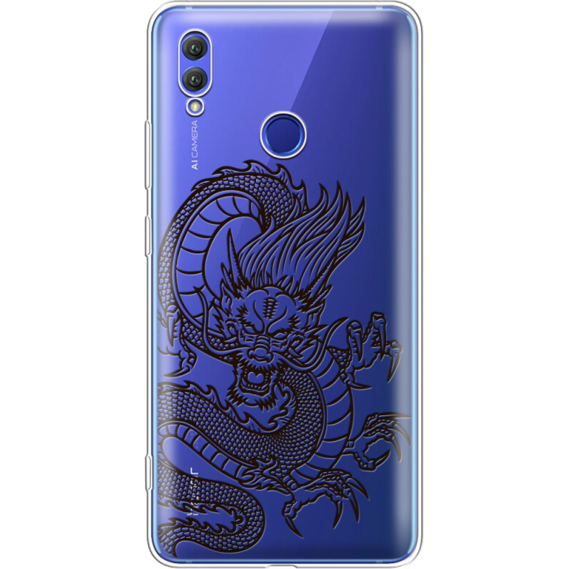 Прозрачный чехол Uprint Honor Note 10 Chinese Dragon