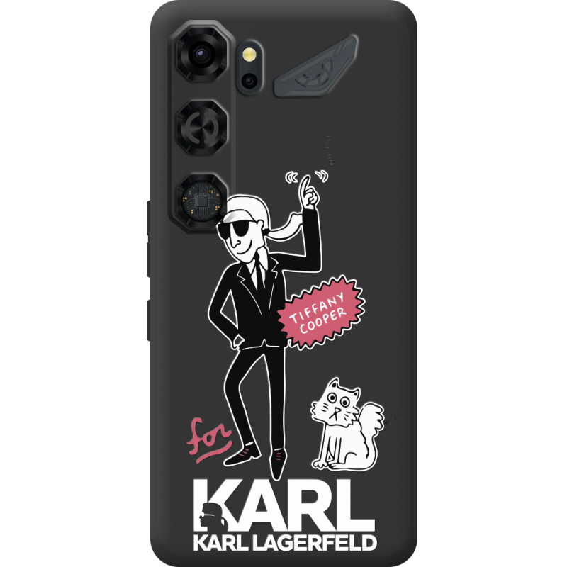 Чорний чохол BoxFace Nubia Neo 5 GT 5G For Karl