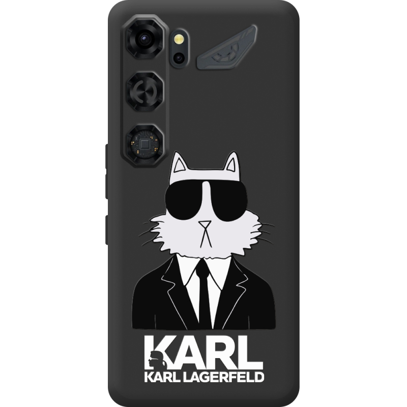 Чорний чохол BoxFace Nubia Neo 5 GT 5G Cat in Black