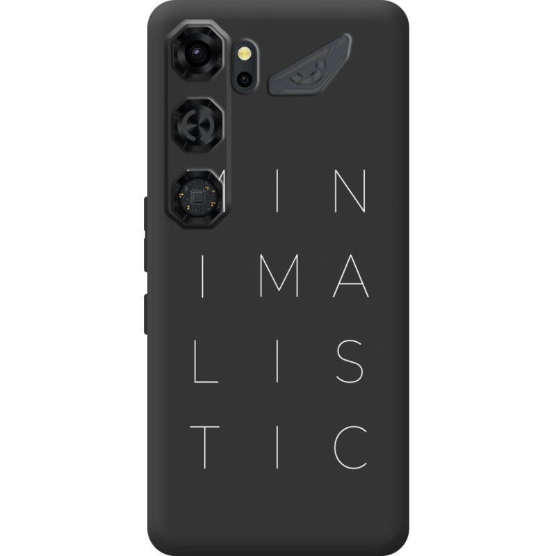 Чорний чохол BoxFace Nubia Neo 5 GT 5G Minimalistic