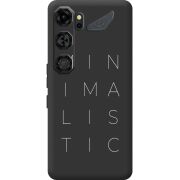 Чорний чохол BoxFace Nubia Neo 5 GT 5G Minimalistic