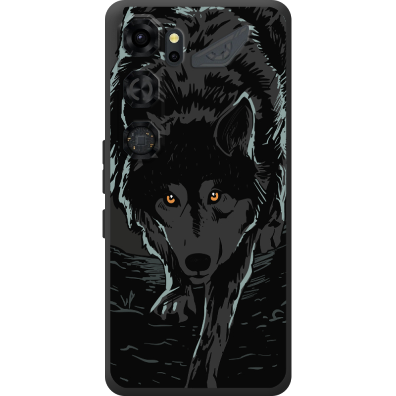 Чорний чохол BoxFace Nubia Neo 5 GT 5G Wolf