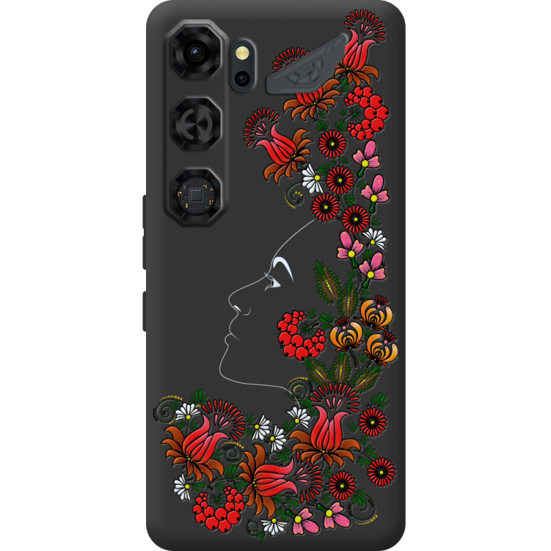 Чорний чохол BoxFace Nubia Neo 5 GT 5G 3D Ukrainian Muse