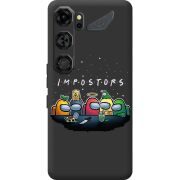 Чорний чохол BoxFace Nubia Neo 5 GT 5G Among Us Impostors