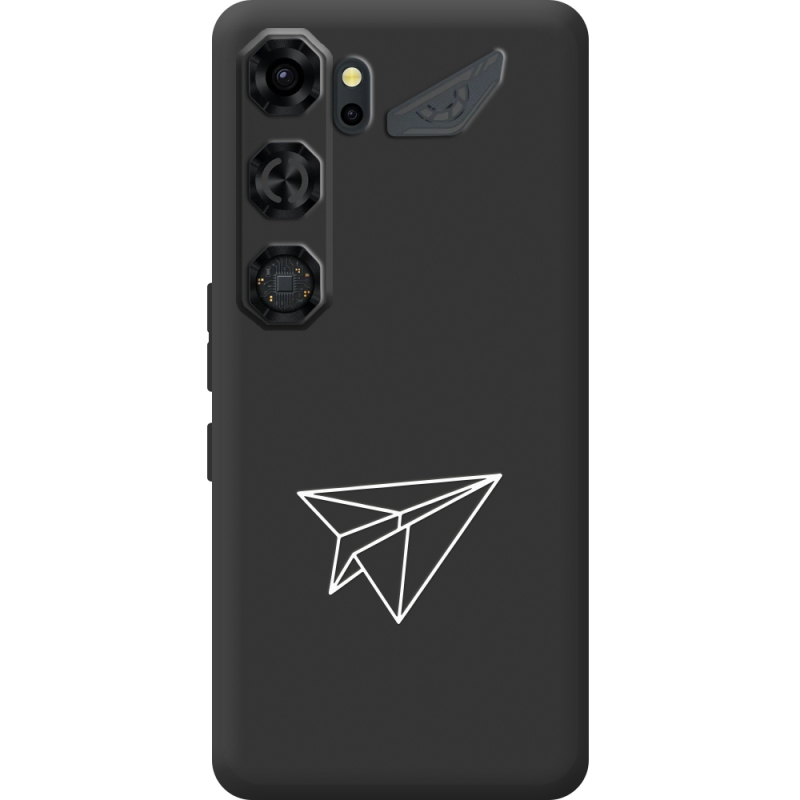 Чорний чохол BoxFace Nubia Neo 5 GT 5G Paper Plane
