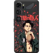 Чорний чохол BoxFace Nubia Neo 5 GT 5G Атака Титанов Леви