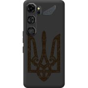 Чорний чохол BoxFace Nubia Neo 5 GT 5G Ukrainian Trident