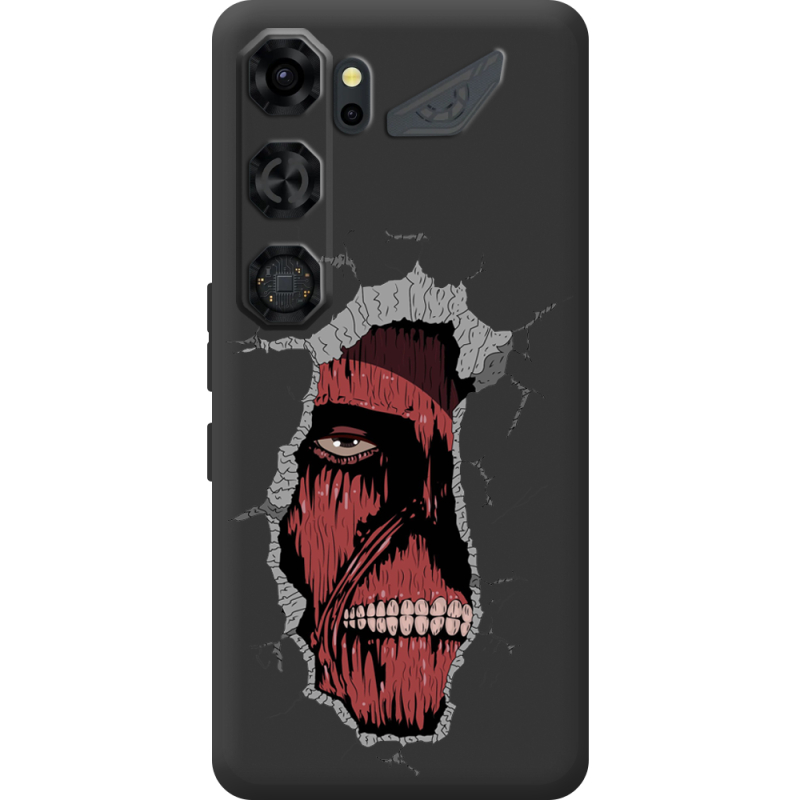 Чорний чохол BoxFace Nubia Neo 5 GT 5G Нападение на Титана