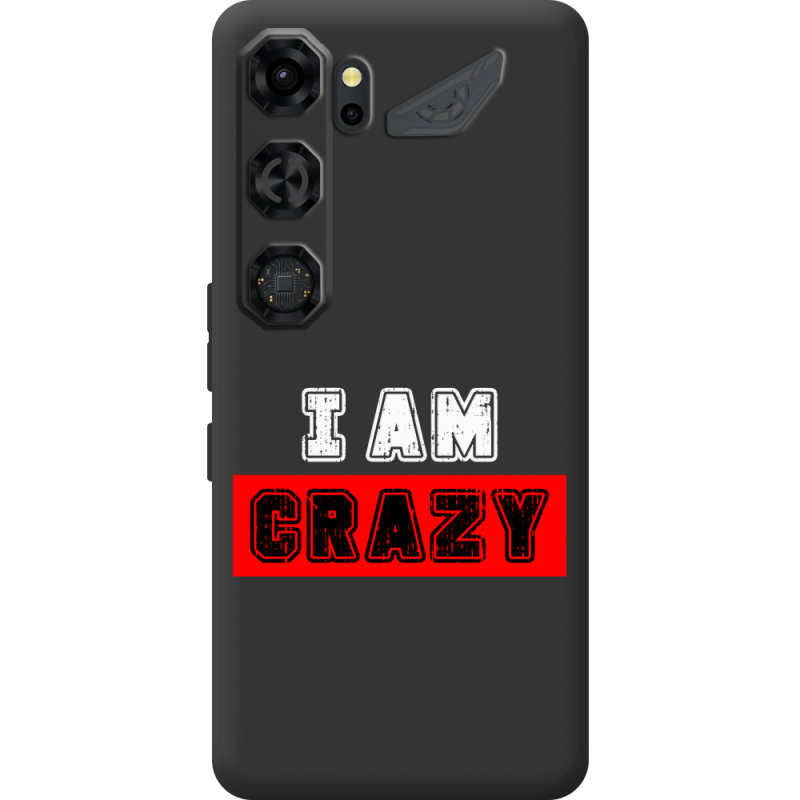 Чорний чохол BoxFace Nubia Neo 5 GT 5G I'm Crazy