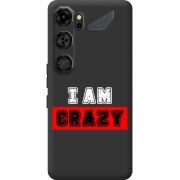 Чорний чохол BoxFace Nubia Neo 5 GT 5G I'm Crazy