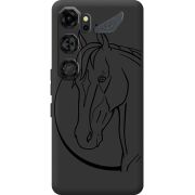 Чорний чохол BoxFace Nubia Neo 5 GT 5G Horse