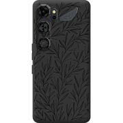 Чорний чохол BoxFace Nubia Neo 5 GT 5G Leaves