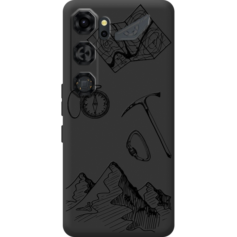 Чорний чохол BoxFace Nubia Neo 5 GT 5G Mountains