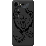 Чорний чохол BoxFace Nubia Neo 5 GT 5G Grizzly Bear