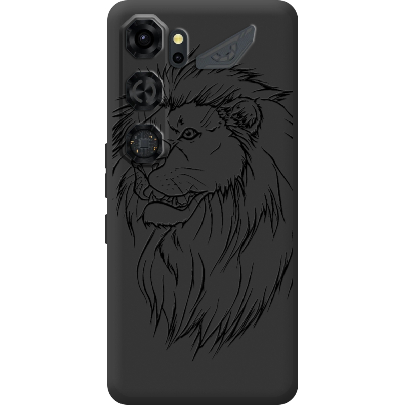 Чорний чохол BoxFace Nubia Neo 5 GT 5G Lion