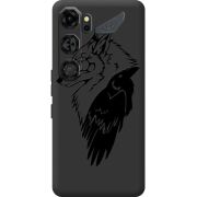 Чорний чохол BoxFace Nubia Neo 5 GT 5G Wolf and Raven
