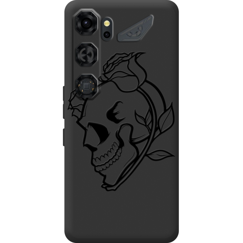 Чорний чохол BoxFace Nubia Neo 5 GT 5G Skull and Roses