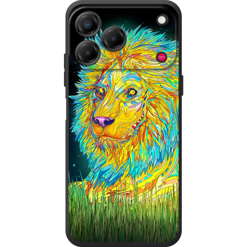 Чохол BoxFace Nubia V80 Design Moonlight Lion