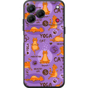 Чохол BoxFace Nubia V80 Design Yoga Cat