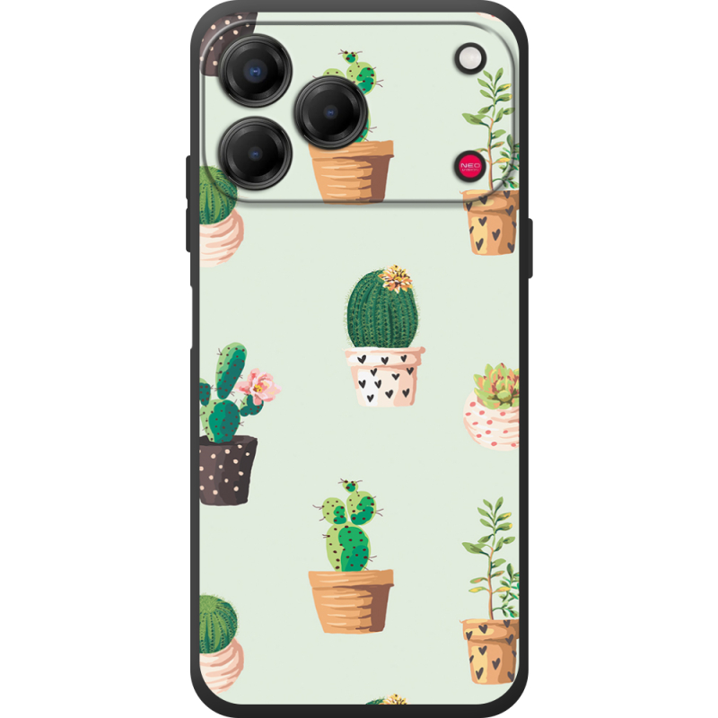 Чохол BoxFace Nubia V80 Design L-green Cacti