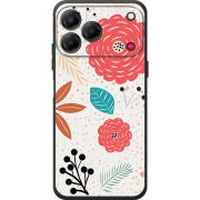Чохол BoxFace Nubia V80 Design Line Flowers