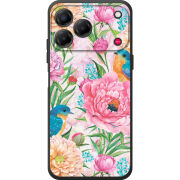 Чохол BoxFace Nubia V80 Design Birds in Flowers