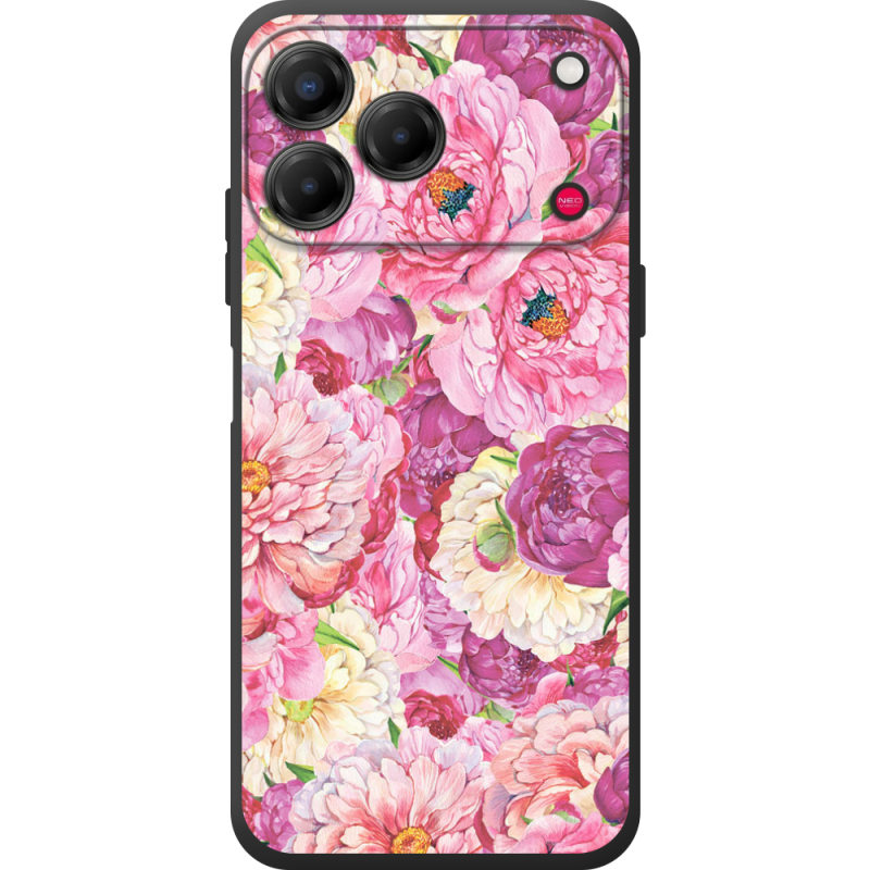 Чохол BoxFace Nubia V80 Design Pink Peonies