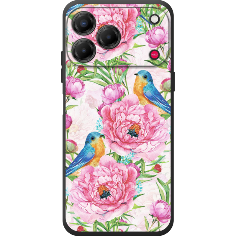 Чохол BoxFace Nubia V80 Design Birds and Flowers