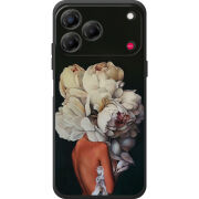 Чохол BoxFace Nubia V80 Design Exquisite White Flowers