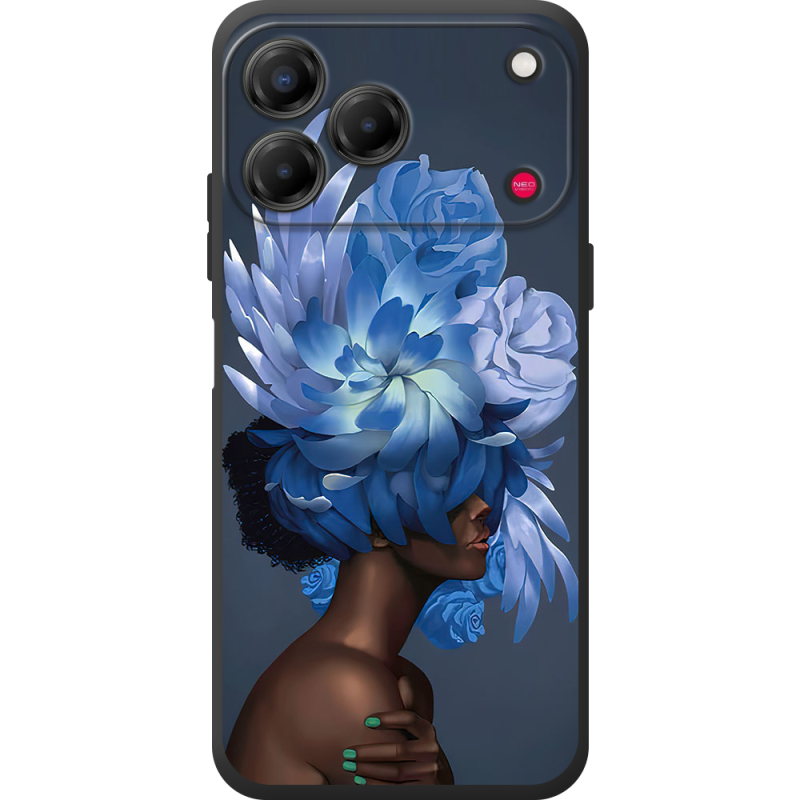 Чохол BoxFace Nubia V80 Design Exquisite Blue Flowers