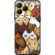 Чохол BoxFace Nubia V80 Design Sleepy Cats
