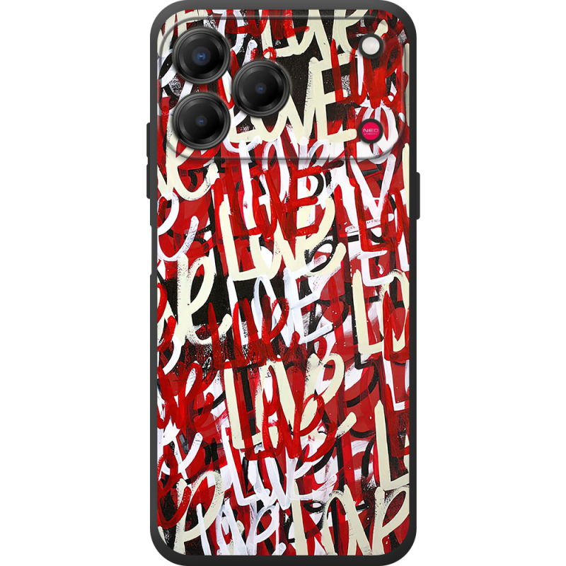 Чохол BoxFace Nubia V80 Design Love Graffiti