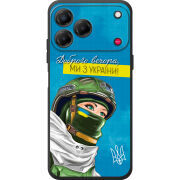 Чохол BoxFace Nubia V80 Design Захисниця з України