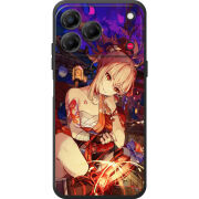 Чохол BoxFace Nubia V80 Design Genshin Ёимия с огоньком