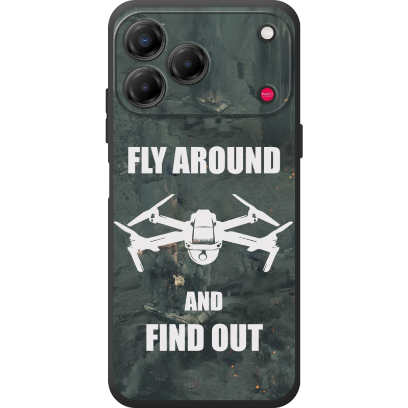 Чохол BoxFace Nubia V80 Design Дрон Fly Around