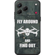 Чохол BoxFace Nubia V80 Design Дрон Fly Around