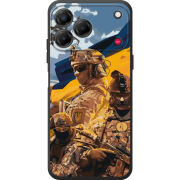 Чохол BoxFace Nubia V80 Design Воїни ЗСУ