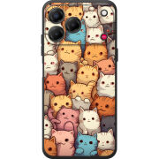 Чохол BoxFace Nubia V80 Design Котики муркотики